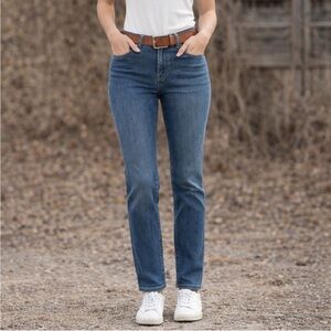 Betty Barclay Perfect Flex 360 Stretch Jeans Women’s Size 8 Blue Slim Straight